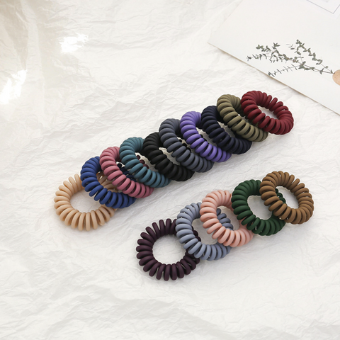 Matte Phone Cord Hair Tie