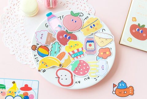 Jiyu Message Cute Bear Stickers