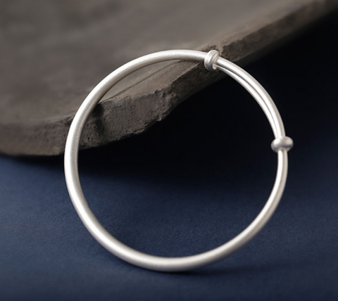Simple Silver Bracelet