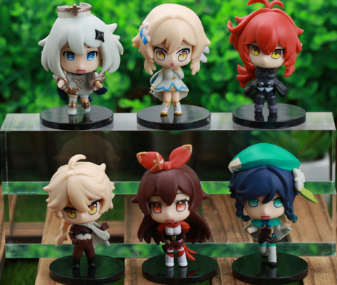 Genshin Impact Chibi 3 Statues