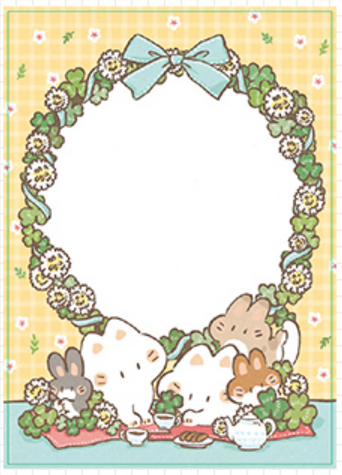 Cute Cat Note Paper