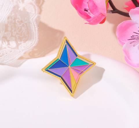 Genshin Impact Star Pin