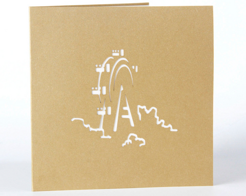 Pop Out Card Ferris Wheel