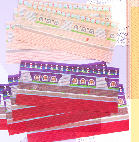 Wild Weaving Dream Scene Stickers