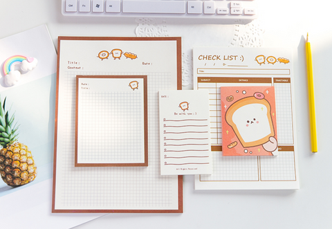Jiyu Cute Memo Post- It Lists