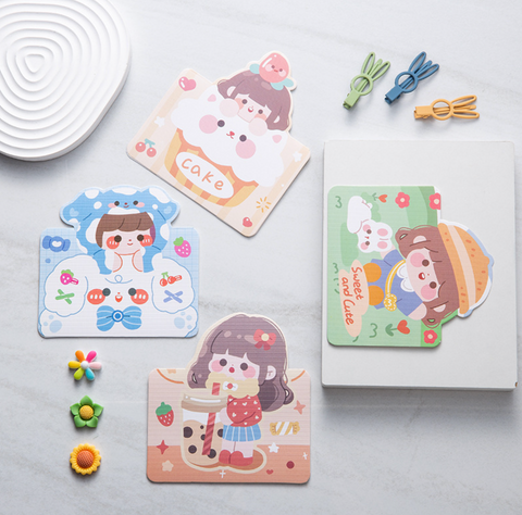 Cosplay Girl Card