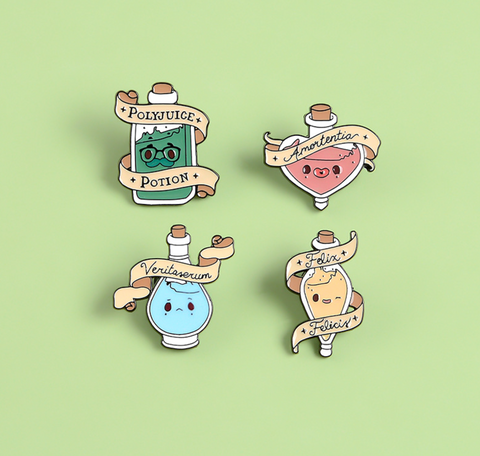 Harry Potter Potion Pins