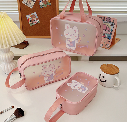 Sweet Cartoon Small Wash Bag