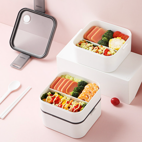 Modest Two Layer Bento 1300ml