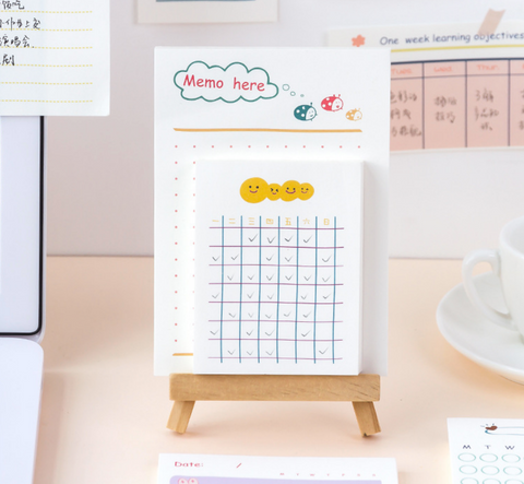 Jiyu Bright Memo Pads