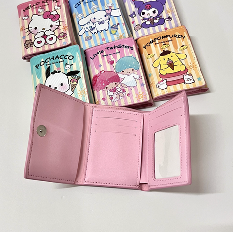 Sanrio Three Fold Wallet