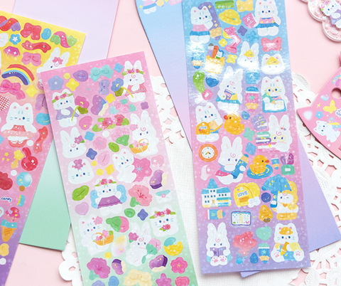 Jiyu Bunny Deco Stickers