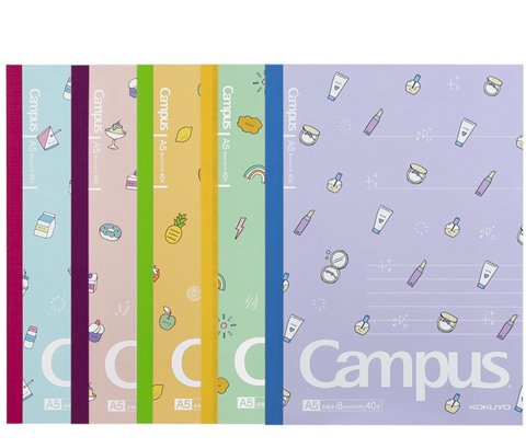 KOKUYO Dessert Lined Notebook A5 8mm
