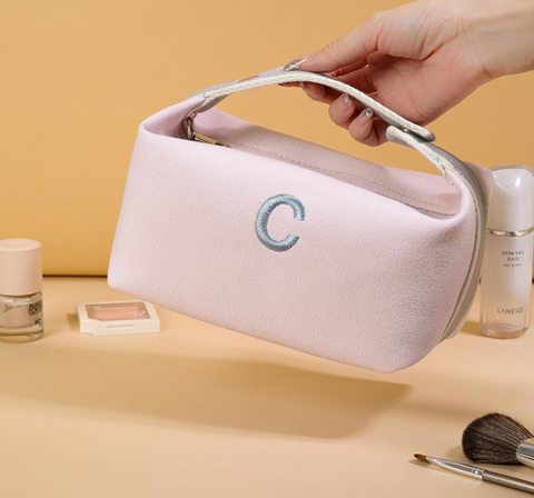Cosmetic Button Pouch