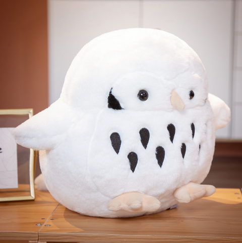 Round Owl Plush 38cm