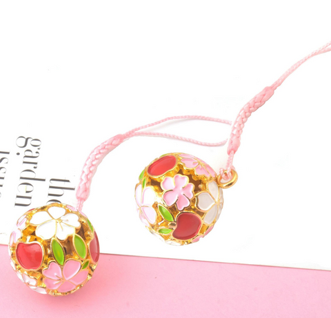 Sakura Apple Key Charm