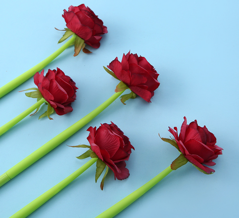 Red Rose Gel Ink Pen 0.5mm
