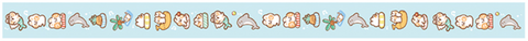Jiyu PET Cute Matte Washi Tape