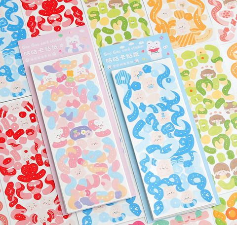 Goo Goo Card Sticker