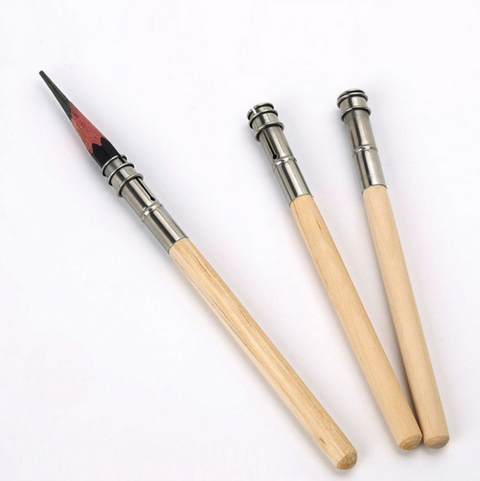 Wood Pencil Holder