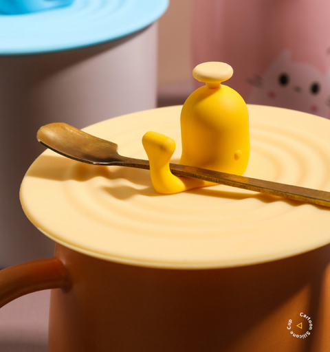 Whale Silicone Cup Lid