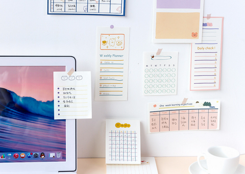 Jiyu Bright Memo Pads