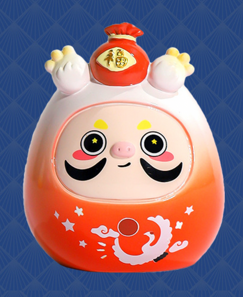 Daruma Mystery Statue