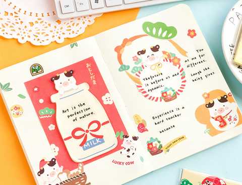 Hashimoto Cow Note Pad