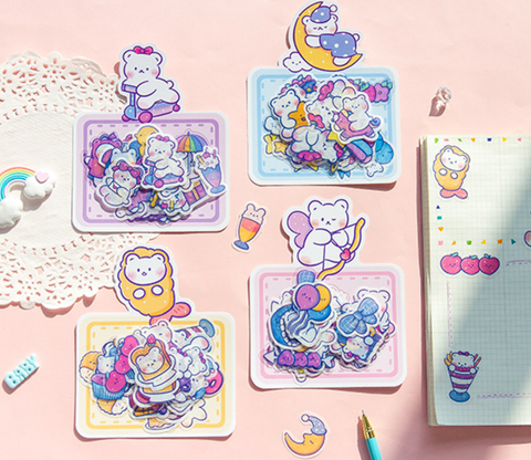 Cute Bear Stickers