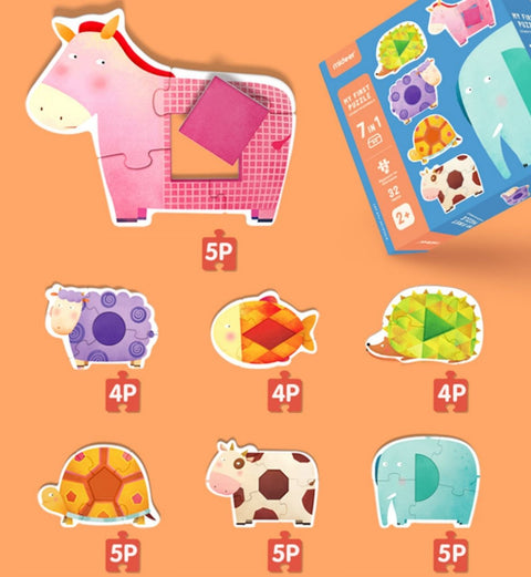 Mideer 6 in 1 Children Puzzle