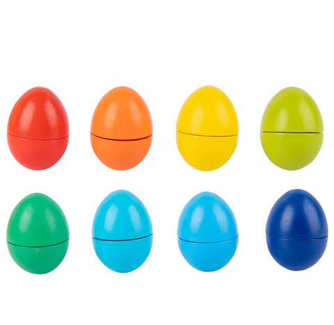 Colorful Egg Puzzles 8pcs