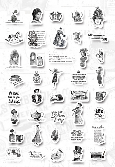Jiyu Vintage Sticker Pack