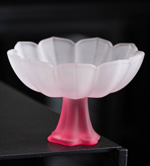 Lotus Glass Goblet