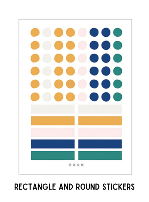 Jiyu Sweet PVC Stickers