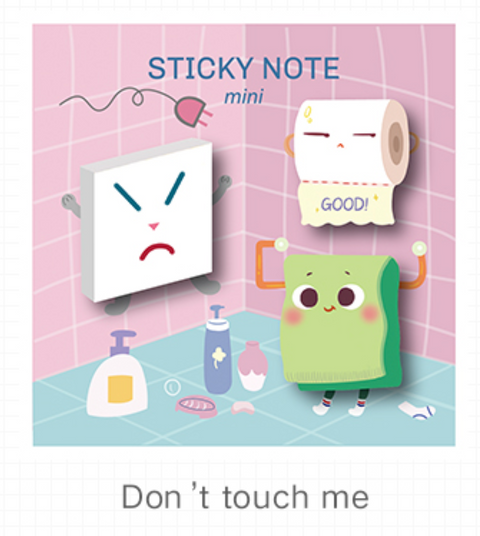 Charm Shaped Sticky Post It