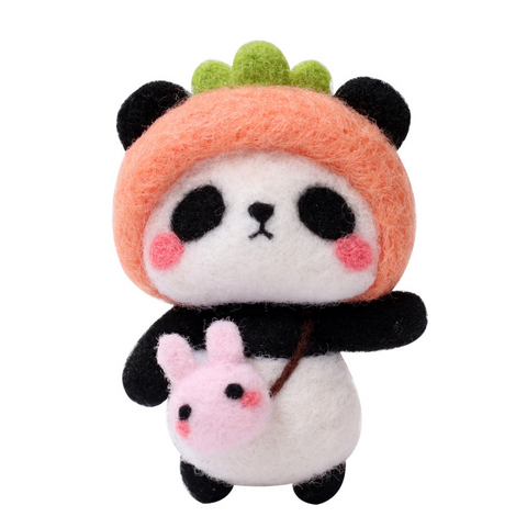 Baby Panda Needle Felt DIY Set