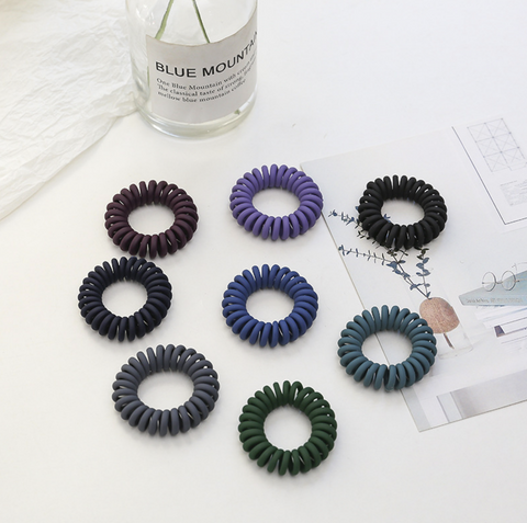 Matte Phone Cord Hair Tie