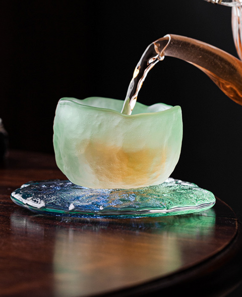Japanese Glacier Teacup Set