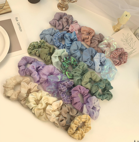 Cute Hair Scrunchie Set