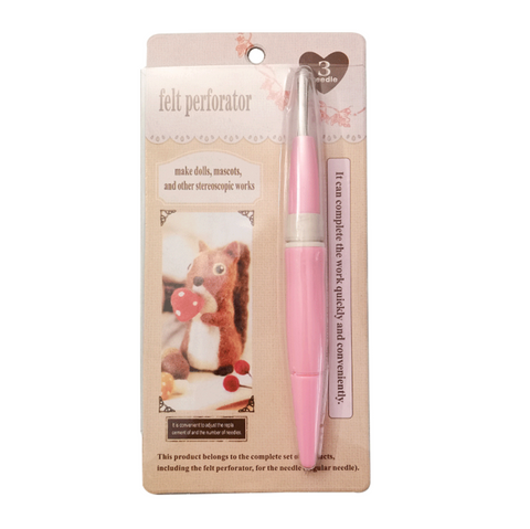 Wool 3 Needle Felt Pen