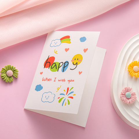 Happy Rainbow Card