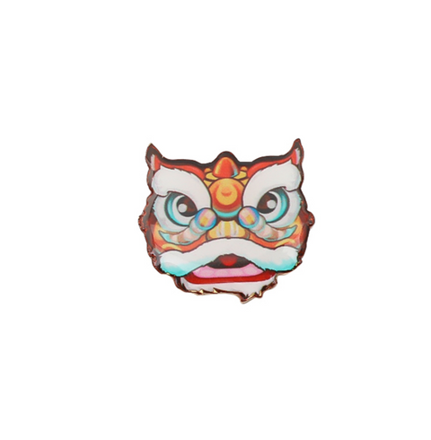 Lion Dance Pin