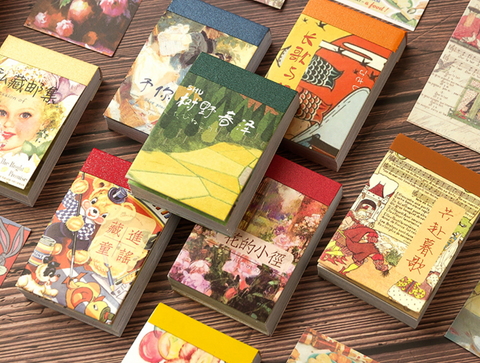 Jiyu Vintage Scrapbook Pad