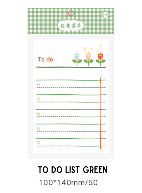 Jiyu Bright Memo Pads