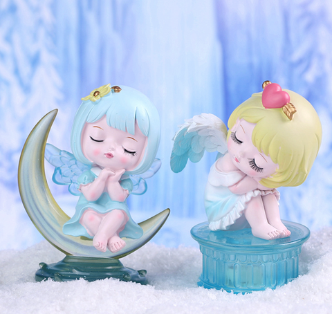 Star Moon Angel Mystery Statue