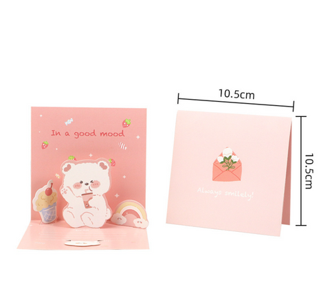 Cute Pop Out Card Enjoy