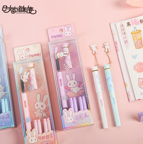 0.5mm Rabbit Fountain Pen Set