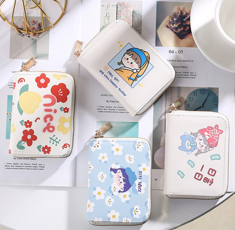 Zipper Card Wallet 9 Slot