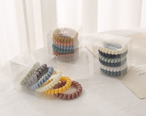 6 Set Phone Cord Band