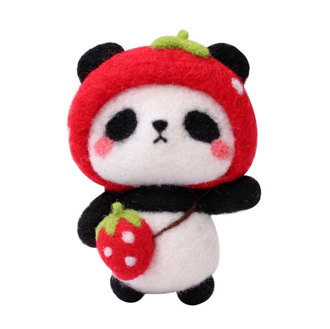 Baby Panda Needle Felt DIY Set